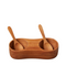 brown wooden salt and pepper cellar with wooden spoons